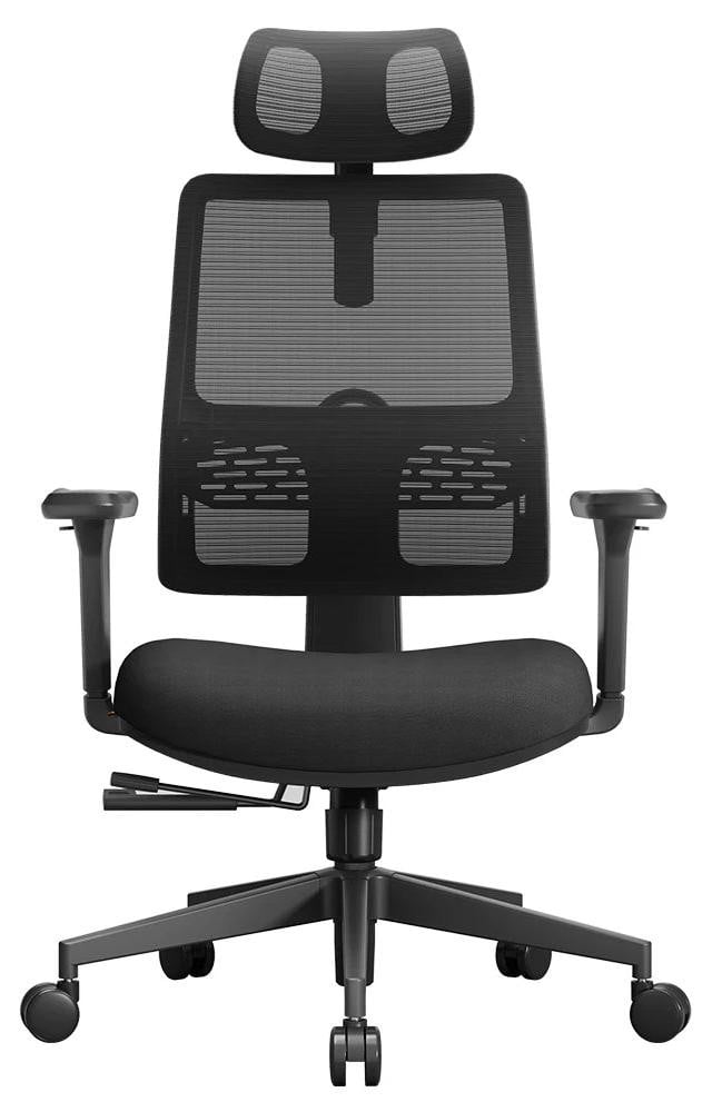 Selius Ergonomische Mesh Bureaustoel met Armleuningen voor Thuis en Kantoor