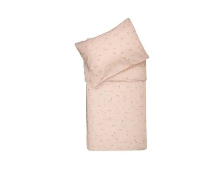 Kinderbettwäsche JOLLEIN Pretty Picnic 120 x 150 cm , mehrfarbig, pink, Renforcé, B/L:, 2, Renforcé, Obermaterial: 100% Baumwolle, Bettwäsche, Kinderbettwäsche