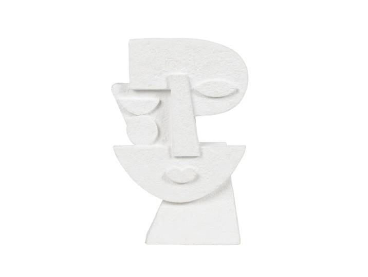 Deko-Figur aus Zement H21, weiß