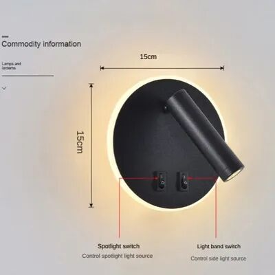 Friendly Fresh Finds Modern USB LED Wall Light Bedside Reading Lamp For Bedroom Decor 05 warm Light