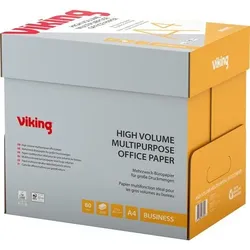 Viking Business DIN A4 Druckerpapier Weiß 80 g/m2 Glatt 2500 Blatt