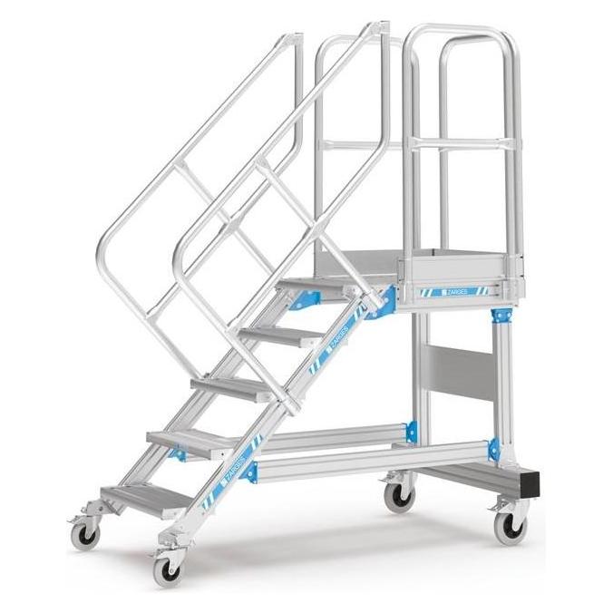 Zarges Plattformtreppe fahrbar 45° (Gerüst, 100 cm) (230602)