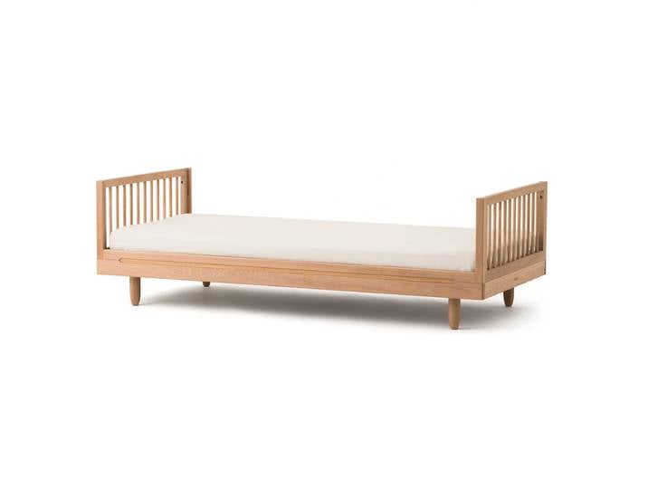 Nobodinoz - Pure Single Bett, 90 x 200 cm, Eiche