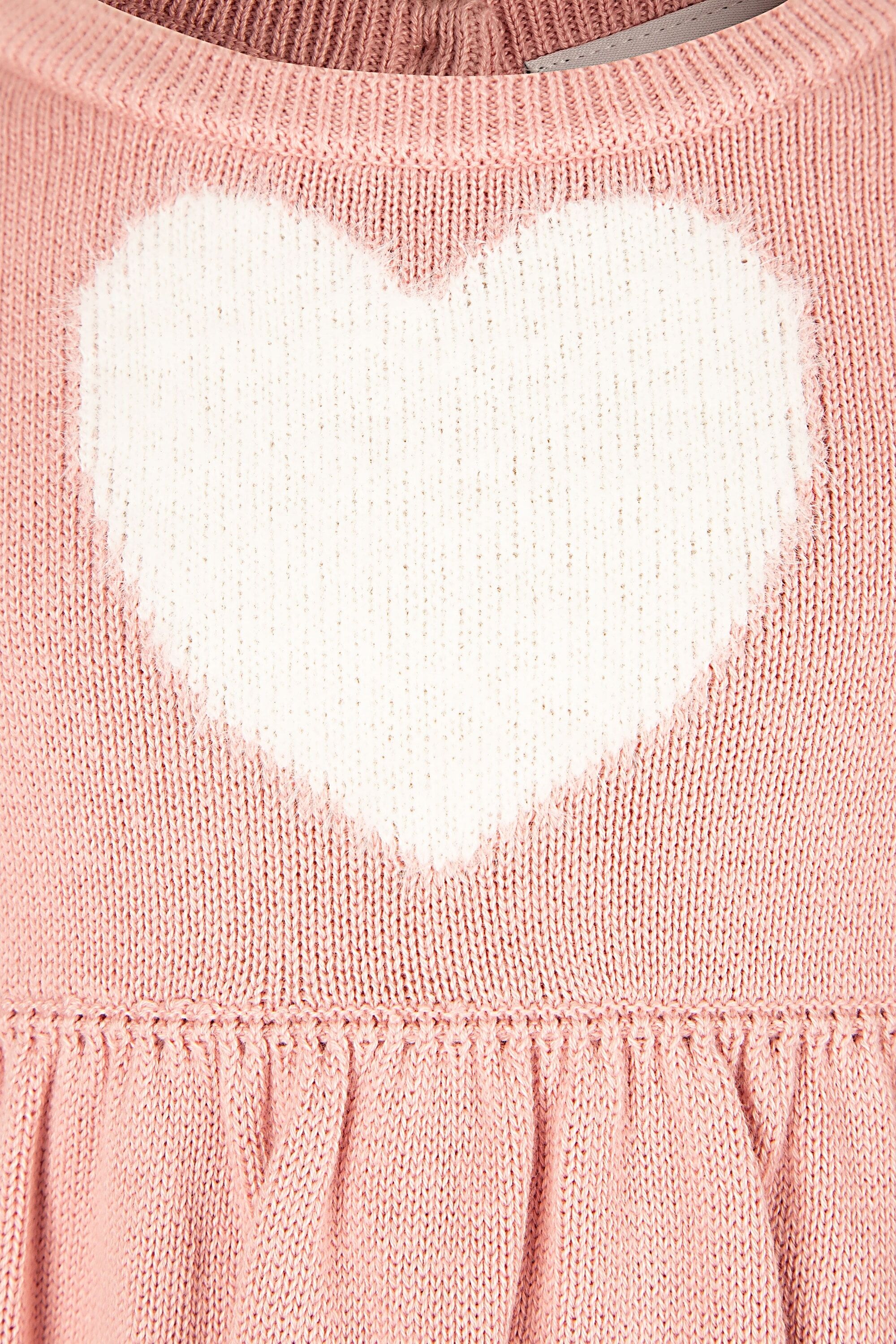 Sommerkleid HAPPY GIRLS "dress", Mädchen, Gr. 80, EURO-Grössen, Stoff, rosa (dusty rose), Stoff, 100% Baumwolle, normal, Kleider Sommerkleid dusty rose 80, EURO-Grössen, Stoff