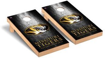 Skip's Garage Missouri Tigers Museum Cornhole Board Set
