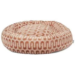 Dogguo Hundebett ROUND RETRO-WAVE (Hund, Katze), Hundebett + Katzenbett