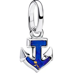 Pandora 794610C01 Mini Charm-Anhänger Silber Blauer Anker