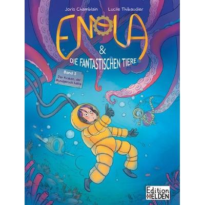 Enola & die fantastischen Tiere, Gebundene Ausgabe von Joris Chamblain, Edition Helden, 978-3-949866-12-8