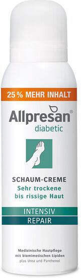 Allpresan Diabetic Intensiv Repair Cream-Foam 125 ml