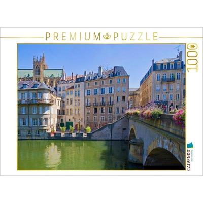 CALVENDO Puzzle Altstadt von Metz | 1000 Teile Lege-Größe 64x48cm Foto-Puzzle für glückliche Stunden