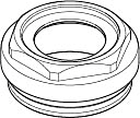 Dornbracht Verschraubung komplett M40x1 0424040110090 M40 x 1