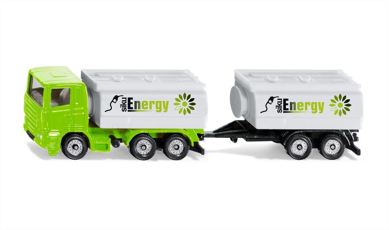 Siku Energie Tankwagen en Trailer - Groen - Lengte: 152 cm
