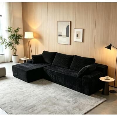 Dovelina New 96 Cloud Sectional Couch Modern Modular Sofa for Living Room Bedroom Foam and Spring