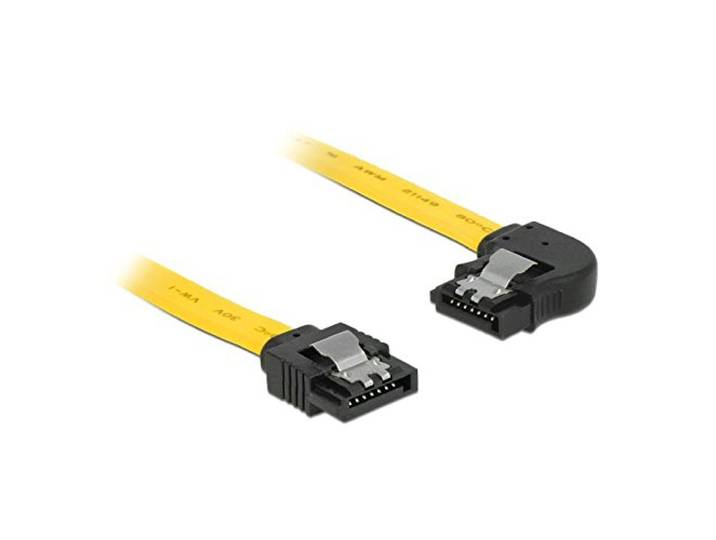 Delock SATA-kabel 6 Gb/s Rechte connector > SATA-connector