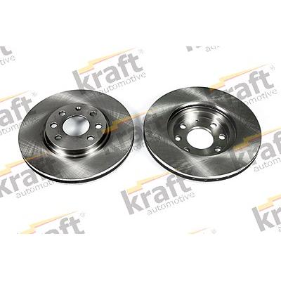 Kraft Automotive Bremsscheibe [Hersteller-Nr. 6041670] für Opel, Vauxhall