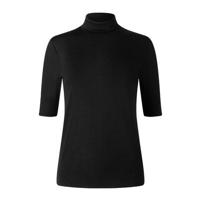 T-Shirt MAERZ MUENCHEN "Maerz Muenchen 170200 T-Shirt Damen Bekleidung", Damen, Gr. 46, schwarz, 67% Lyocell, 33% Baumwolle, Shirts T-Shirt