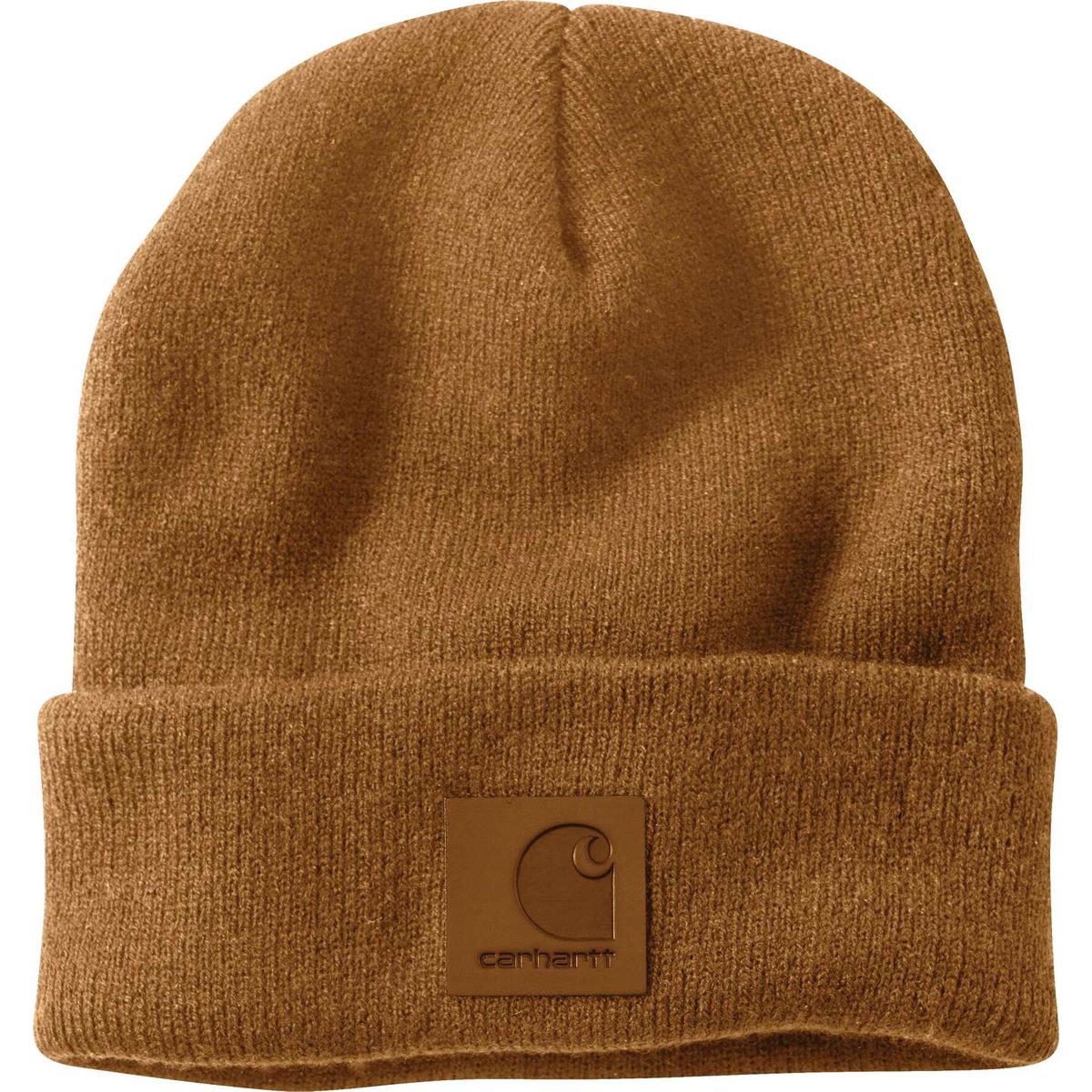 Carhartt Leatherette Watch Cap Beanie carhartt brown (BRN) OS 101070-BRNOS