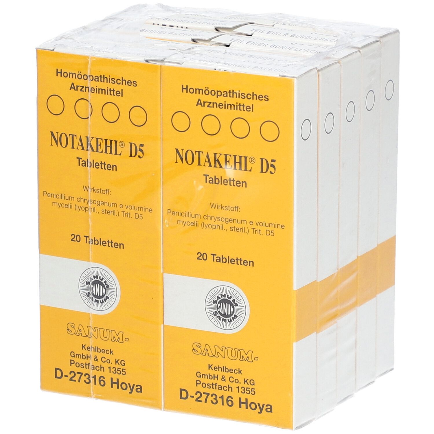 Notakehl D 5 Tabletten 10x20 St