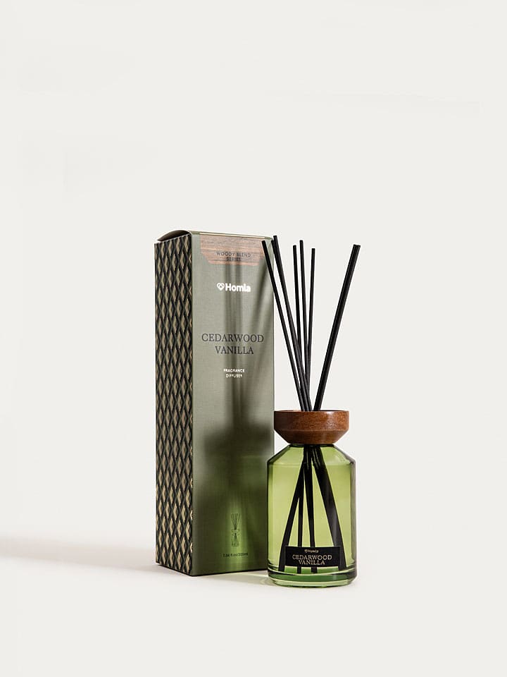 Homla Raumduft-Diffuser "Woody Blend Cedarwood Vanilla" - 200 ml - onesize