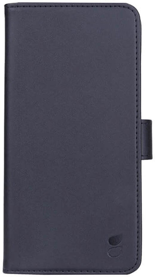 Samsung Galaxy A22 (4G) GEAR Leather Wallet Cover - Sort
