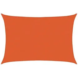 vidaXL Sonnensegel 160 g/m2 Orange 4x6 m HDPE
