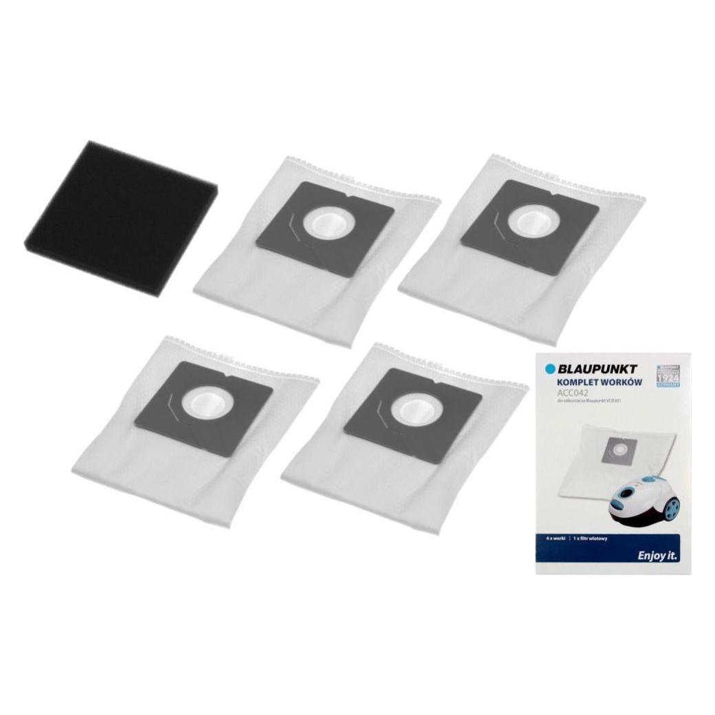 Blaupunkt Beutelset + Filter für VCB301 ACC042 (4x) (ACC042)