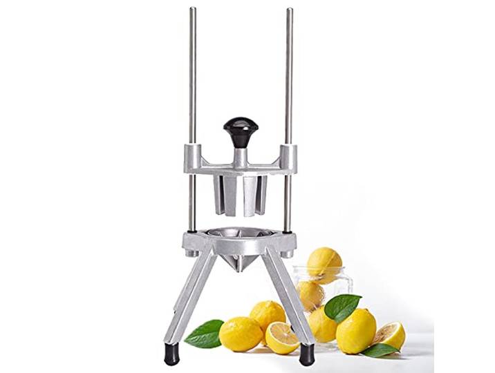 Zitronen-/Limetten-Schneider Kommerziell Obstschneider Apfelschneider Schwerlast Gemüseschneider 6 Segmente 8 Segmente für Bar Restaurant Partys Zuhause Buffet (Größe : 8 Section)