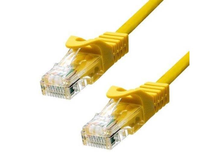 PROXTEND CAT5e U/UTP CU PVC-ethernetkabel geel 7M