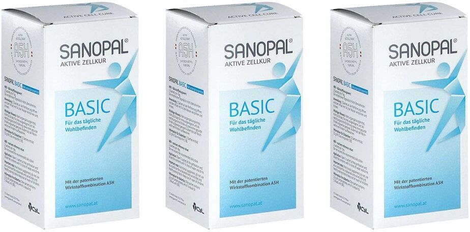 SANOPAL Aktive Zellkur Basic 3x6stk