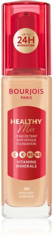 Bourjois Healthy Mix radiance moisturising foundation 24 h shade 50C Rose Ivory 30 ml