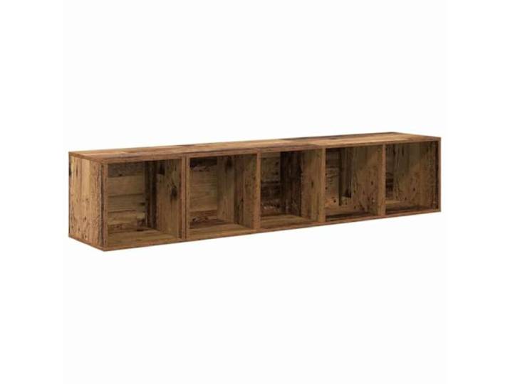 Kaorsrow TV Lowboard Wandboard Set 2-teilig Altholz-Optik Holzwerkstoff Platzsparende Hängeboards im Altholz-Design für Wohnzimmer und Flur schaffen Ordnung und ein modernes Wohnambiente.