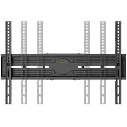 myWall My Wall Wandhalterung HEG7L Economy-Line Schwarz (Wand, 40 kg, 37" - 80"), TV Wandhalterung, Schwarz