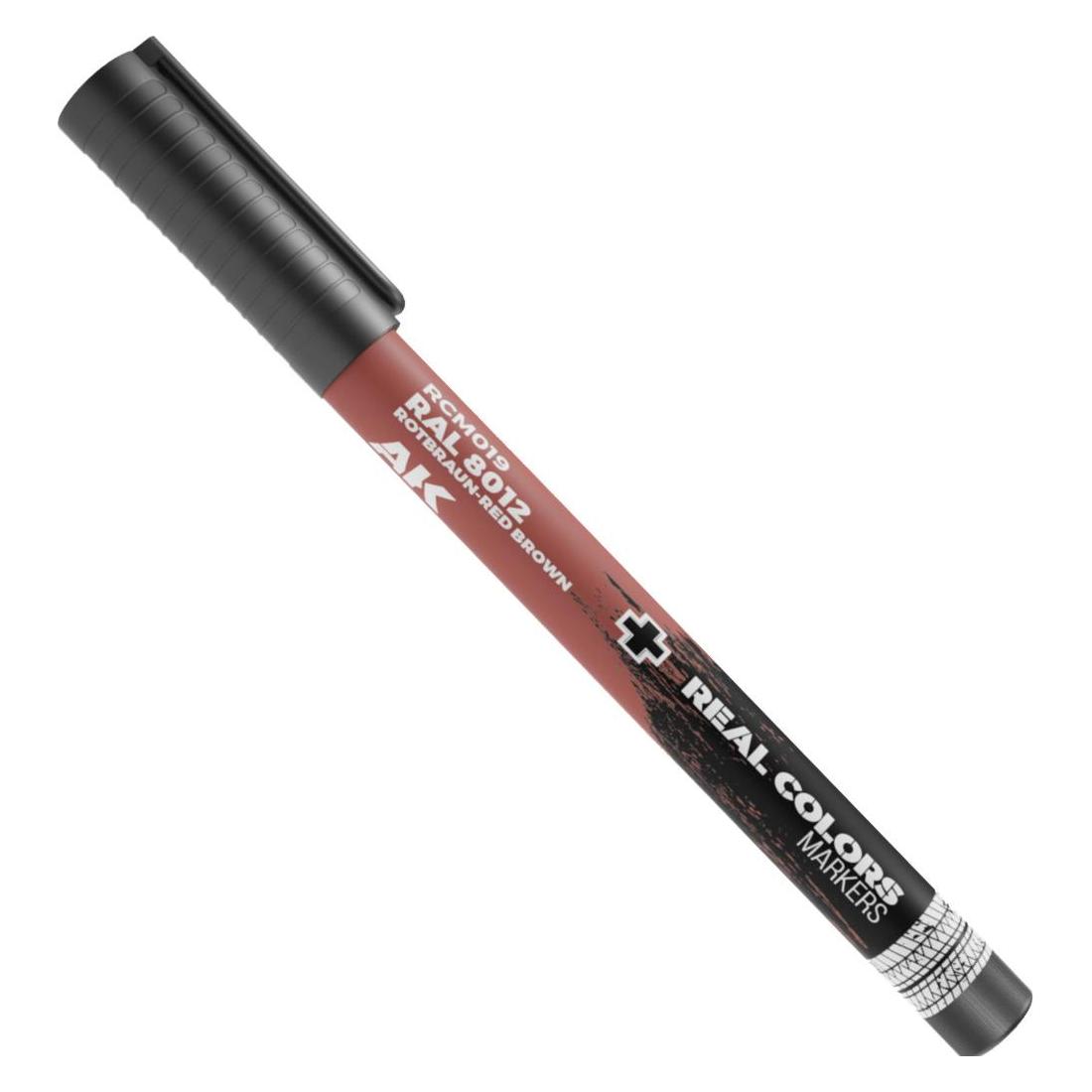 AK Interactive Real Colors Marker Rotbraun Red Brown Ral8012 (1x) (RCM019)