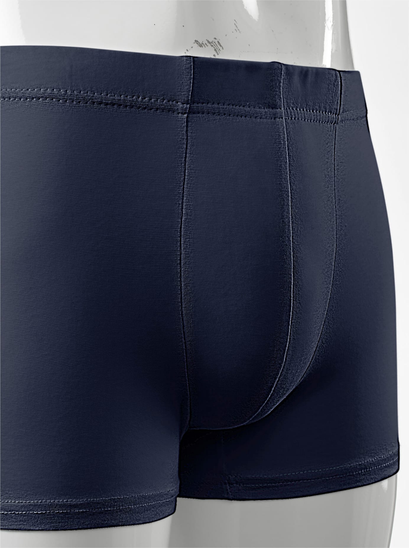 Panty KINGS CLUB, Herren, Gr. 7, 5 Stk., blau (3x weiß, 2x marine), 95% Baumwolle, 5% Elasthan, Unterhosen Panty 3x weiß, 2x marine 7, 5 Stk.