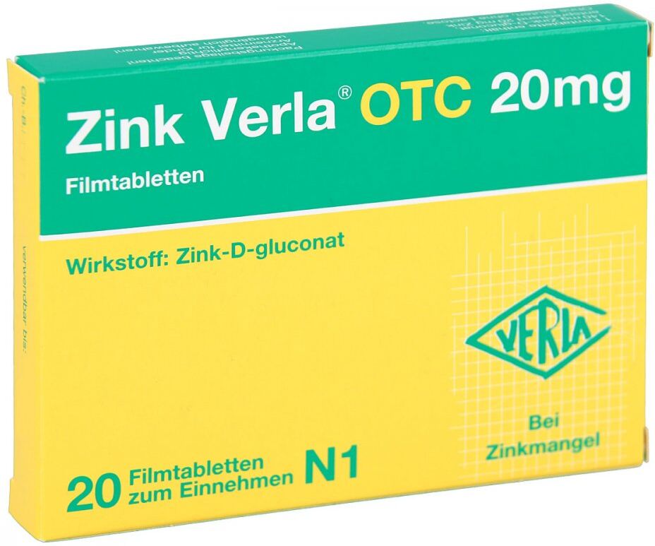 Zink Verla OTC 20mg