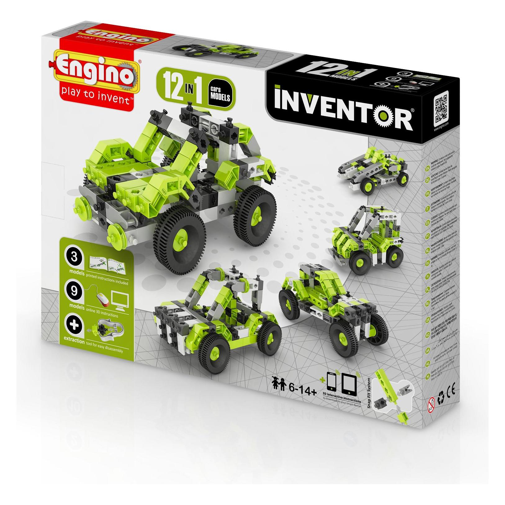 Engino Inventor 12 Models Cars (1231)
