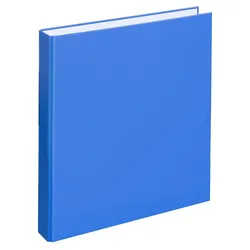 VELOFLEX Ringbuch 2-Ringe Basic, mittelblau