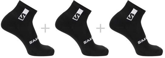 Salomon Everyday Ankle 3-Pack, Black / Black XL