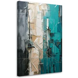 LEINWANDBILD Abstraktion 40x60cm