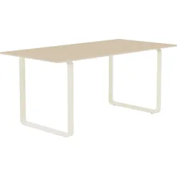 Muuto Tisch 170 x 85 cm natürlich sandfarbene Beine