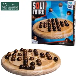 Clown games Solitaire Wood FSC (Deutsch, Englisch, Französisch, Italienisch, Niederländisch, Spanisch, 1 Spieler)