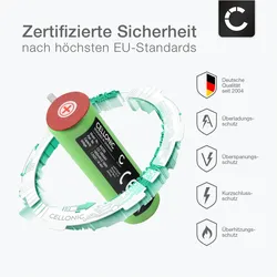 Cellonic Akku für Braun 7570, Moser ChroMini Pro Type 1591B, 7505, Serie 5 540 (1800 mAh), Batterien + Akkus