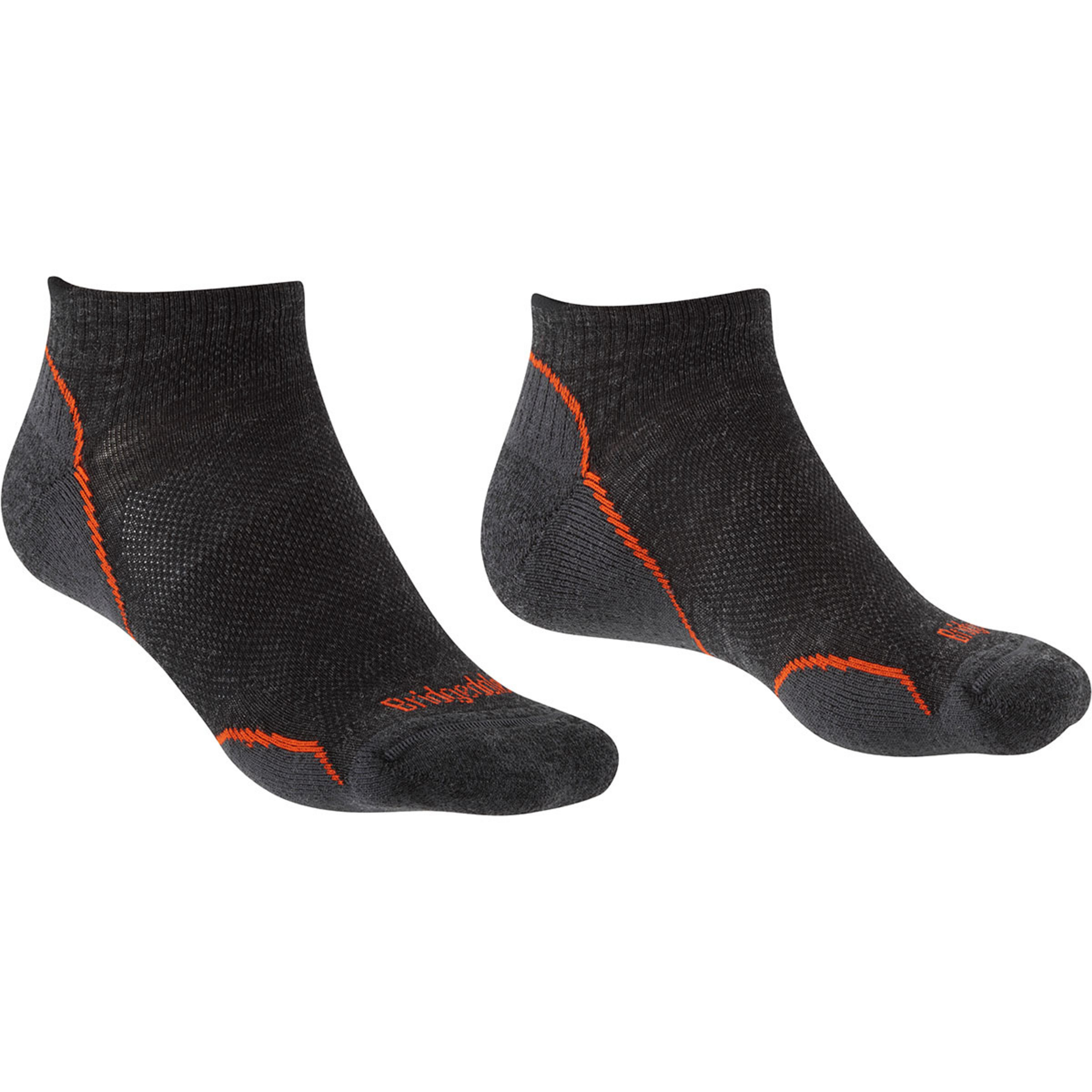 Bridgedale Hike UL T2 Merino Performance Low Herren Wandersocken grau Größe 40 Trekking Hautfreundlich Merinowolle
