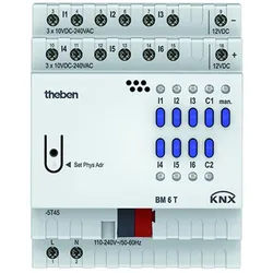 Theben 4940230 KNX Binäreingang 6-fach BM 6 T KNX