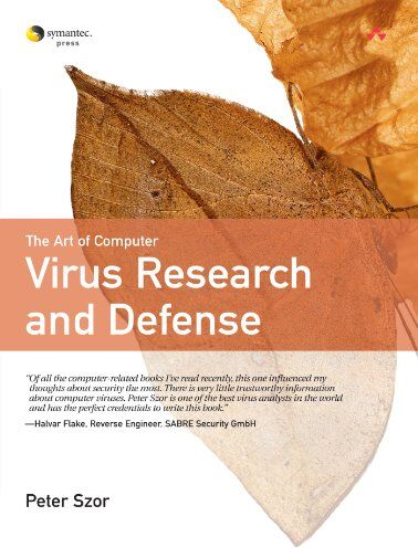 Peter Szor - The Art of Computer Virus Research and Defense (Symantec Press) - Preis vom 10.10.2026 11:48:34 h