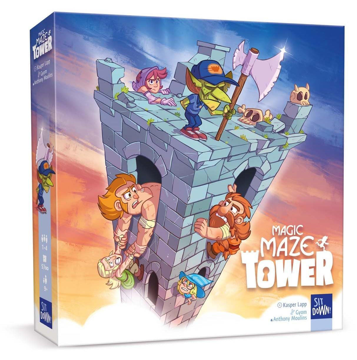 SitDown! Magic Maze Tower Coöperatief Gezelschapsspel