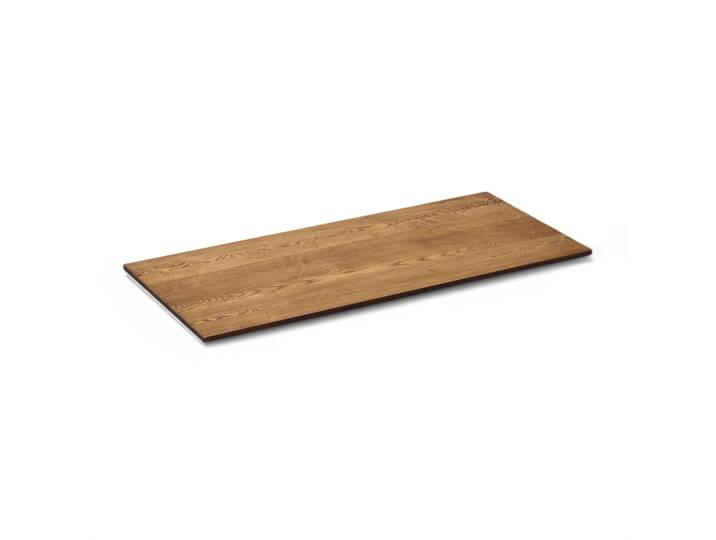Tischplatten Echtholz Massiv 200x100 cm, Walnuss dunkel, Neu