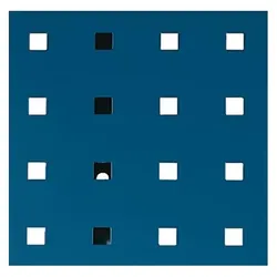 Bott, Werkzeugwand, Lochplatte B457xL1981mm enzianblau, RAL 5010