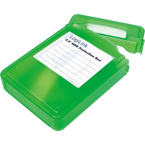 LogiLink Aufbewahrung für 3.5" Festplatten (UA0133G)