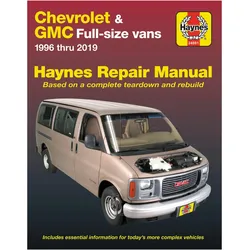 Chevrolet Express & GMC Savana full-size petrol vans (1996-2019) (USA), Ratgeber von Haynes Publishing